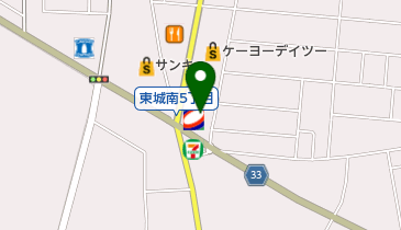 セルフ城南 / 両毛丸善(株)の地図画像