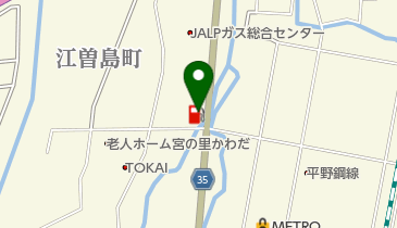 じゃすぽーと川田SS / (株)JAエルサポートの地図画像
