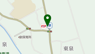 矢板泉SS / (有)長久保油店の地図画像