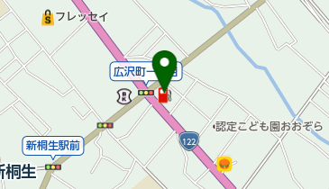 新桐生SS / 丹羽石油(株)の地図画像