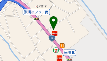 渋川インターSS / (有)石井燃料の地図画像
