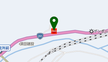 水上SS / (有)三幸石油ガスの地図画像