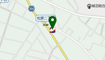 館林松原SS / 両毛丸善(株)の地図画像