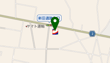 太田新道町SS / 両毛丸善(株)の地図画像