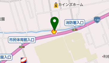 沼田原新町SS / 吉沢石油(株)の地図画像