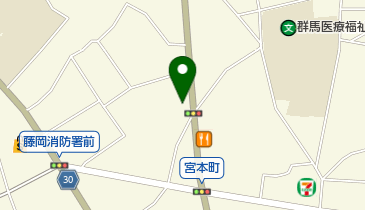 藤岡北SS / (株)中村商会の地図画像