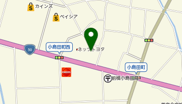 50号前橋SS / (株)東日本宇佐美の地図画像