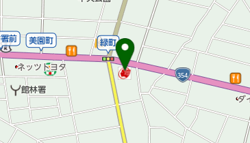 館林南SS / 増田石油(株)の地図画像