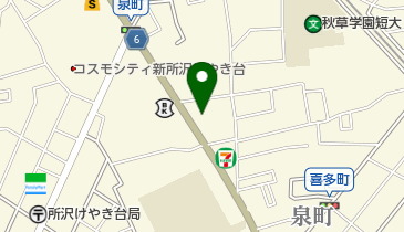 新所沢フラワーSS / (株)サイケイの地図画像