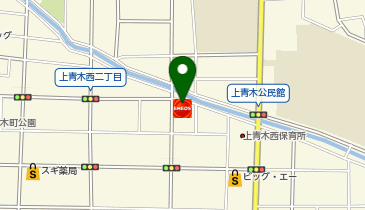 上青木西SS / (株)藤川燃料の地図画像