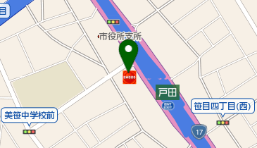 西戸田SS / (有)萩原油店の地図画像