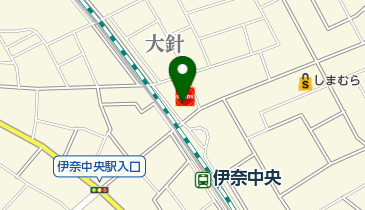 伊奈SS / (有)大西石油の地図画像