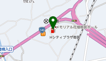 寄居バイパスSS / 寄居石油(有)の地図画像