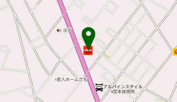 ルート4越谷TS / (株)ENEOSウイングの地図画像