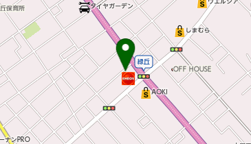 セルフ上尾緑丘店 / 関東菱油(株)の地図画像