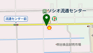 熊谷佐谷田SS / (株)熊谷青果市場の地図画像