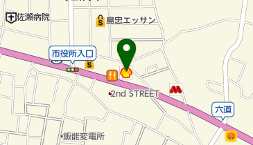 飯能双柳SS / (株)平沼康夫商店の地図画像