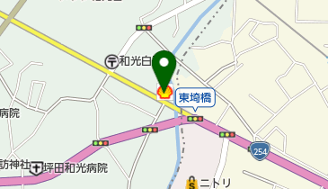 カーオアシス東埼橋SS / 東英興産(株)の地図画像