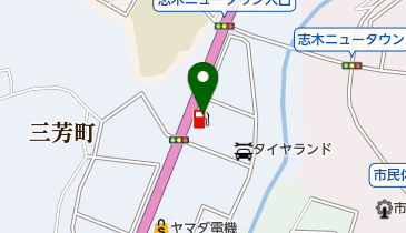 【navi】エコノ三芳SS / ナヴィ(株) の地図画像