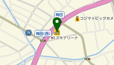 春日部SS / 渡辺石油の地図画像