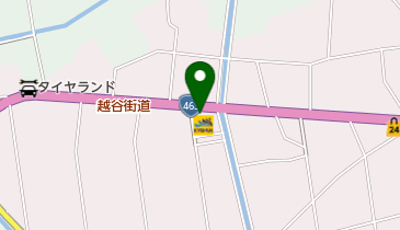 越谷ウエストプラザSS / (有)田村商店の地図画像