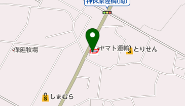 上里SS / カナイ石油(株)の地図画像