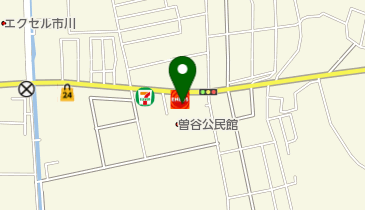 曽谷中央SS / (株)竹内石油の地図画像