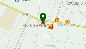 松戸六実SS / 田中燃料(株)の地図画像
