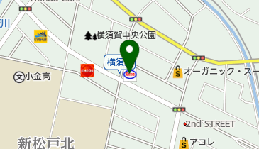 新松戸SS / (株)山崎産業の地図画像