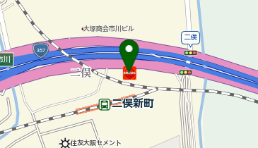 オートピア市川二俣SS / 江商石油(株)の地図画像