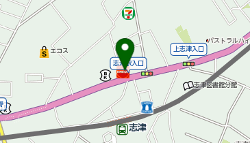 上志津SS / (株)かねた屋商店の地図画像