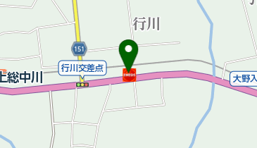 夷隅SS / 小高スタンドの地図画像