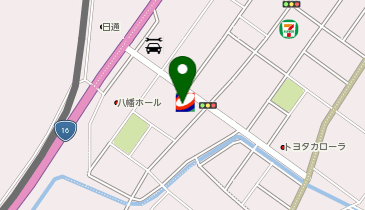 八幡SS / (株)津田屋の地図画像
