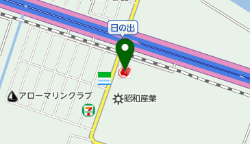 BAYSIDE日の出SS / ワイ・エフ石油(株)の地図画像