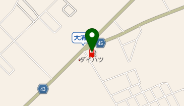 野橋商店の地図画像