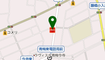 青梅藤橋SS / 青梅オートサービス興業(株)の地図画像