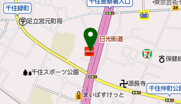 北千住SS / (株)井口油店の地図画像
