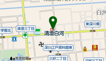 大和清澄SS / 大和物産(株)の地図画像