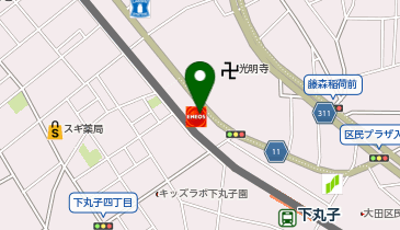 Dr.Drive 下丸子店 / (株)ENEOSモビリニアの地図画像