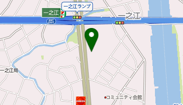 一之江インターチェンジSS / 江商石油(株)の地図画像