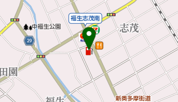 オートイン福生店 / 金桝石油(株)の地図画像