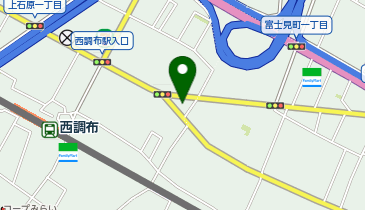 セルフ調布SS / 日新商事(株)の地図画像