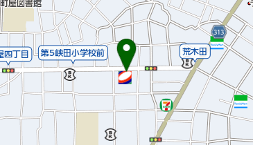 町屋SS / (株)栃木屋商店の地図画像