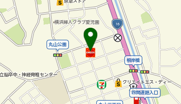 カースポット丸山SS / 横浜南糧商事(株)の地図画像