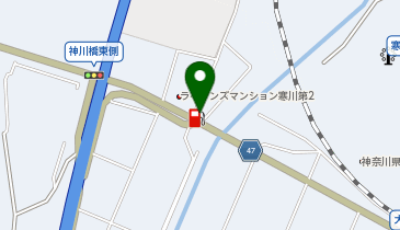 寒川SS / 湘南石油(株)の地図画像