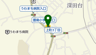 上町SS / 衣笠石油(株)の地図画像