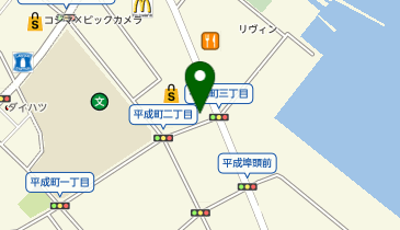 セルフ平成町SS / 出光リテール販売(株)の地図画像