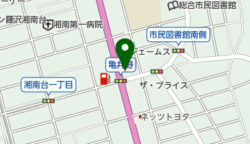オブリステーション湘南台 / 三愛リテールサービス(株)の地図画像