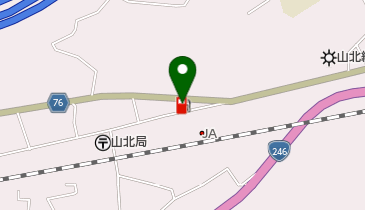 山北SS / JAかながわ西湘エネルギー(株)の地図画像