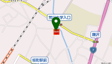 坂町SS / (有)平田商会の地図画像